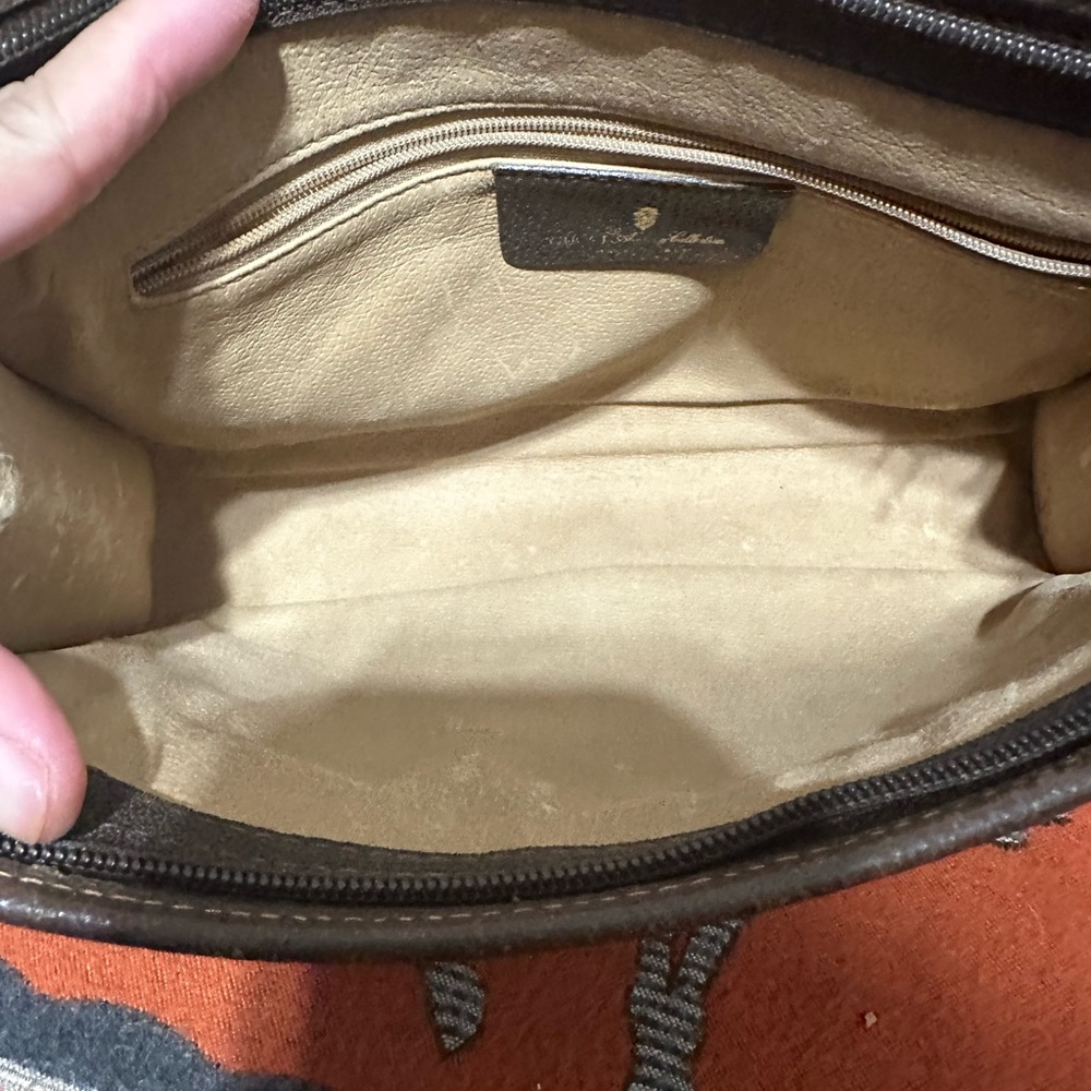 GUCCI❤️🌟97.01.037 VINTAGE GG BROWN CLUTCH⭐️ - Picture 7 of 9